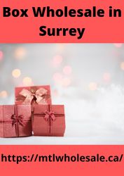 Box Wholesale in Surrey
